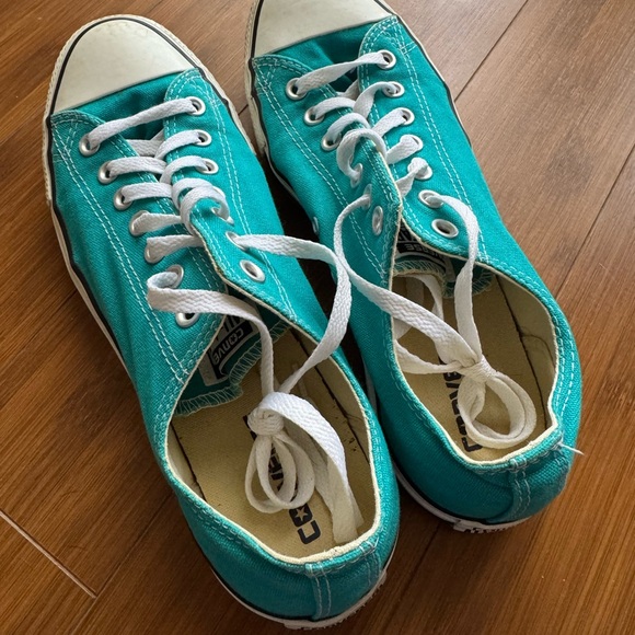 Converse All Stars aqua low top sneakers - Picture 2 of 6